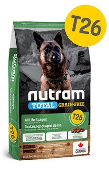 Корм для собак Nutram Total GF T26 Lamb & Legumes  беззерновой  ягнёнок-бобовые